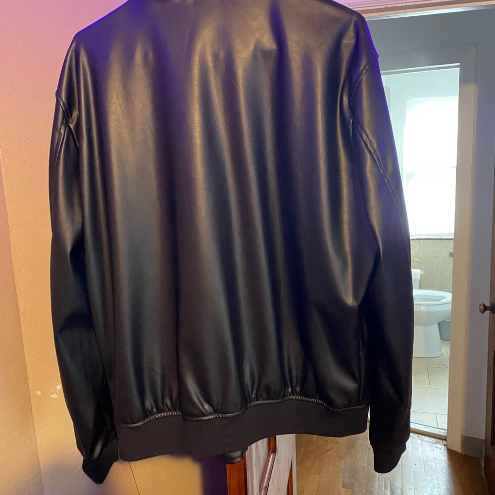 Means bomber jacket